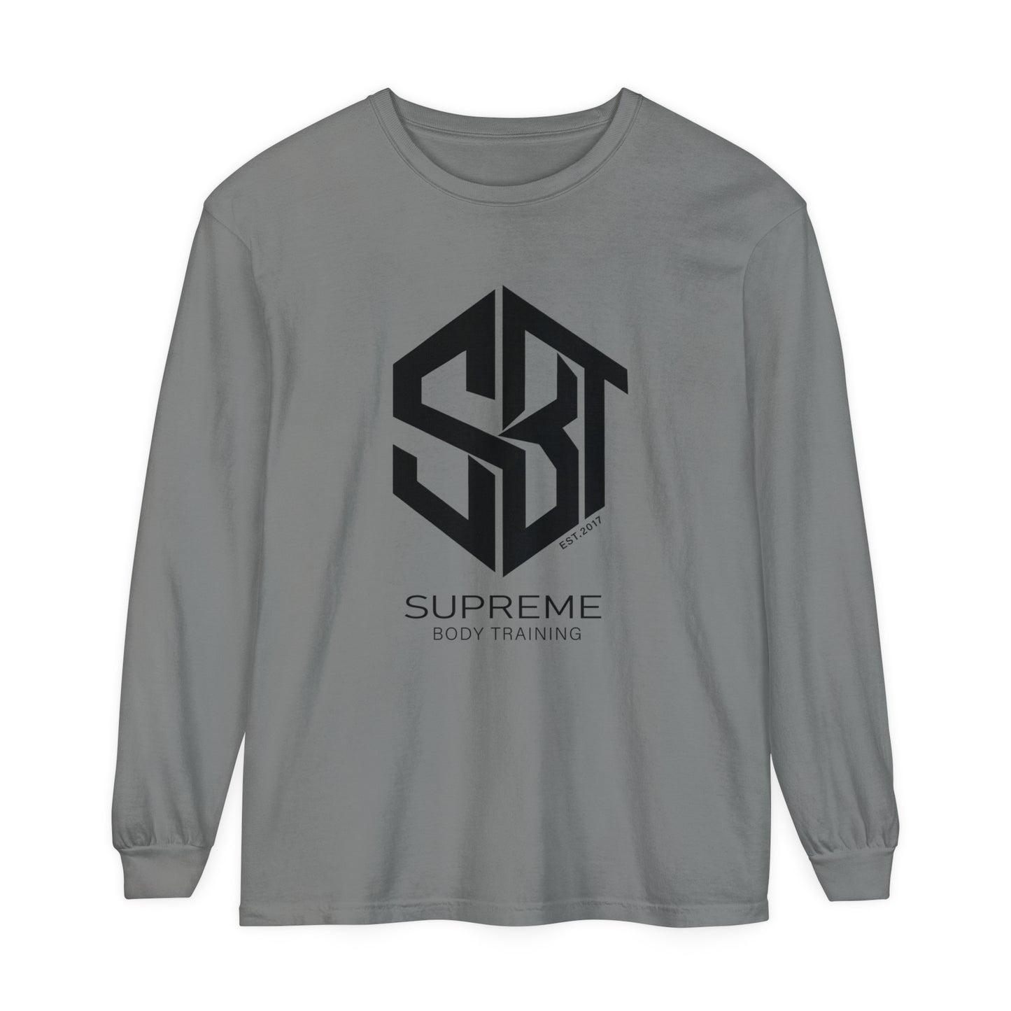 Unisex Garment-dyed Long Sleeve T-Shirt