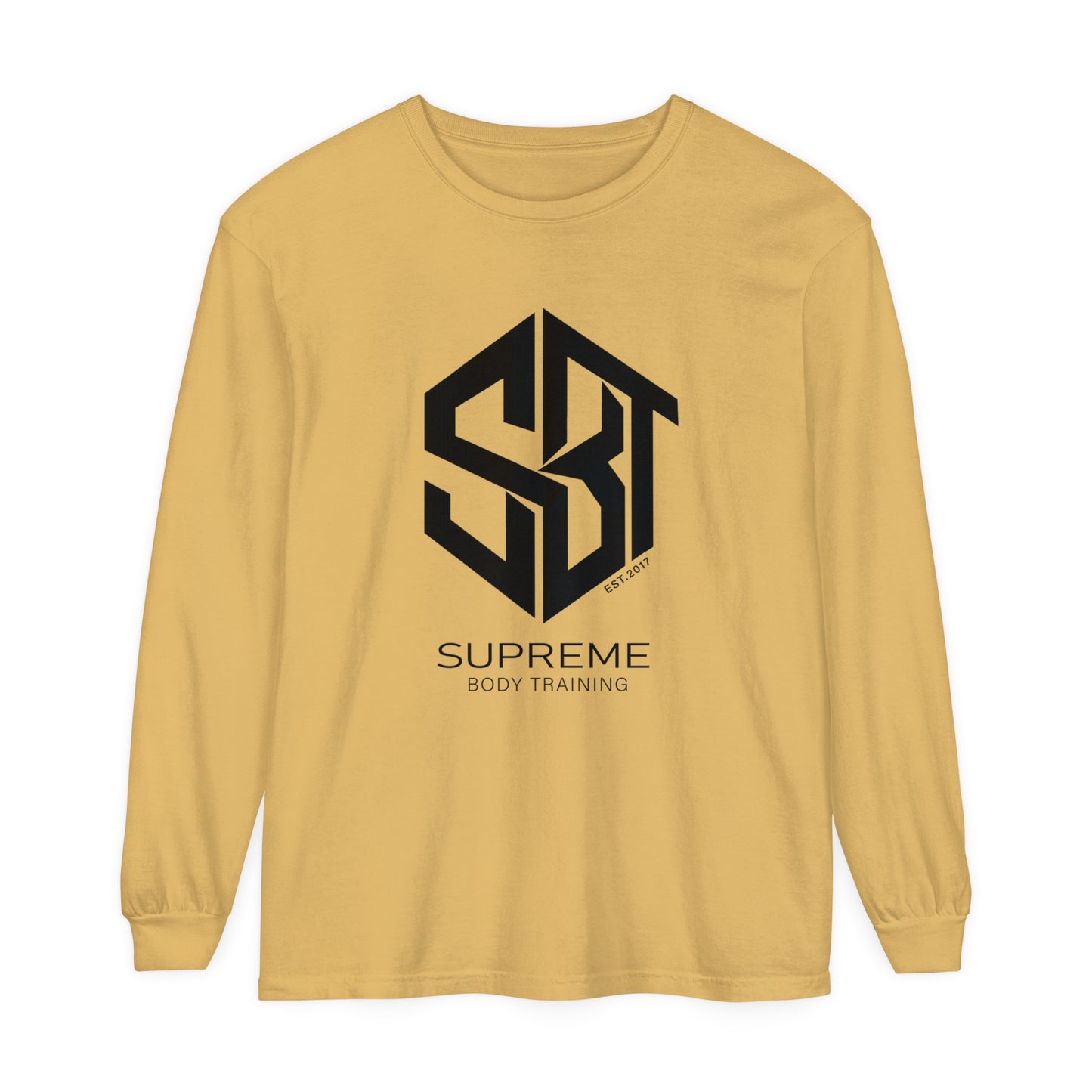 Unisex Garment-dyed Long Sleeve T-Shirt