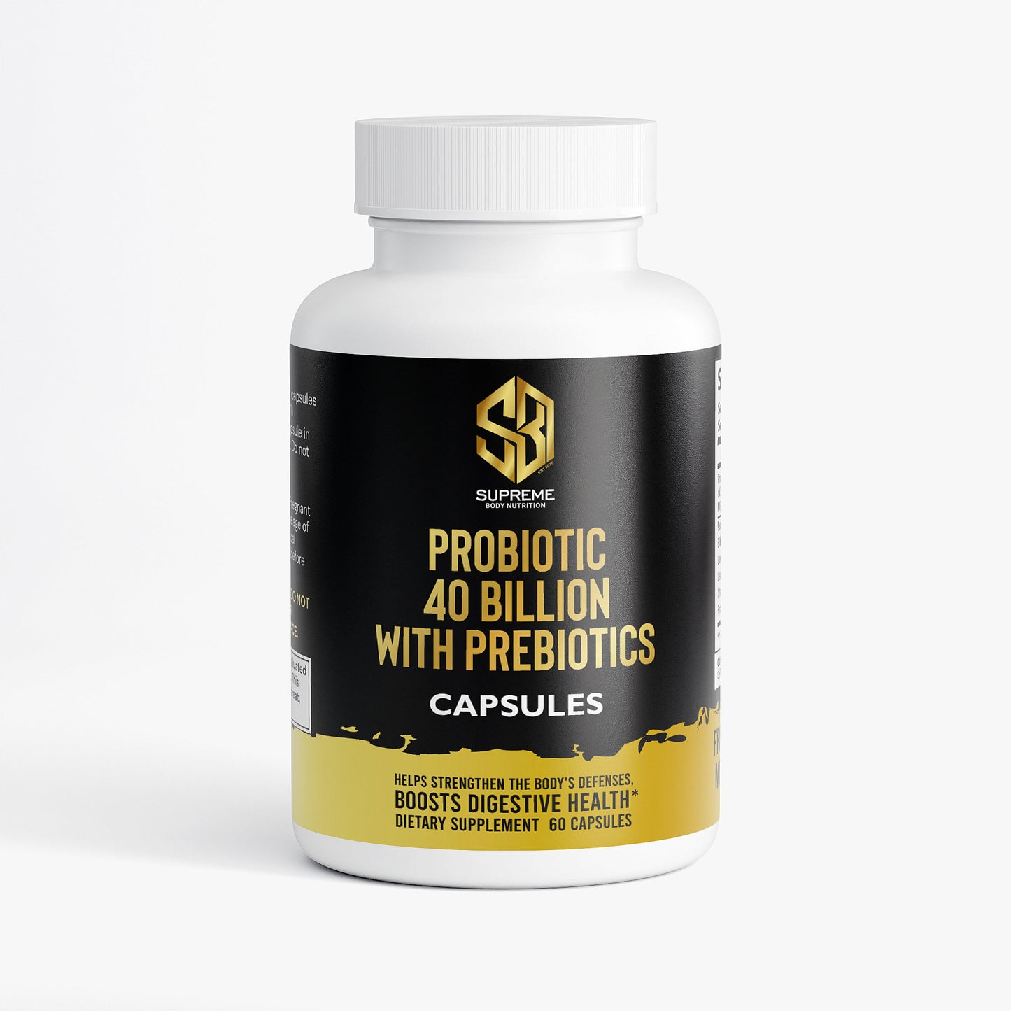 Probiotic 40 Billion with Prebiotics