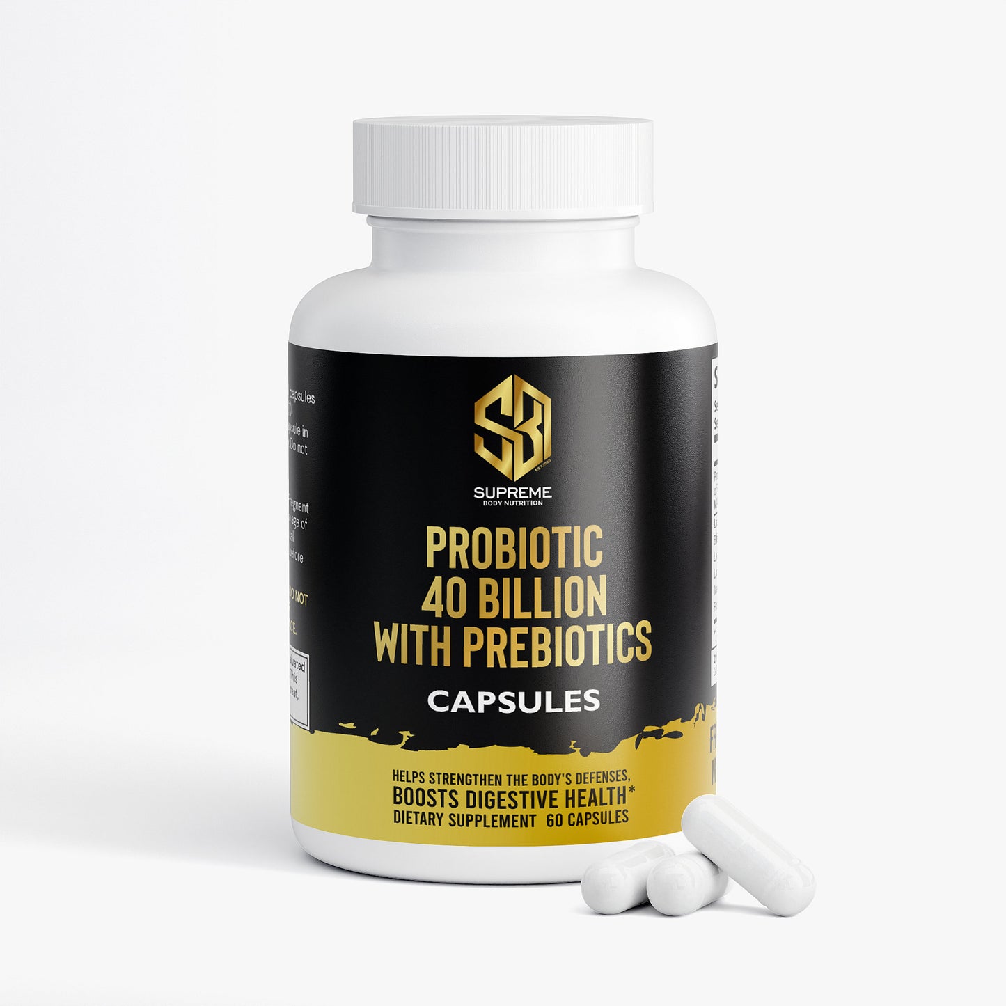 Probiotic 40 Billion with Prebiotics