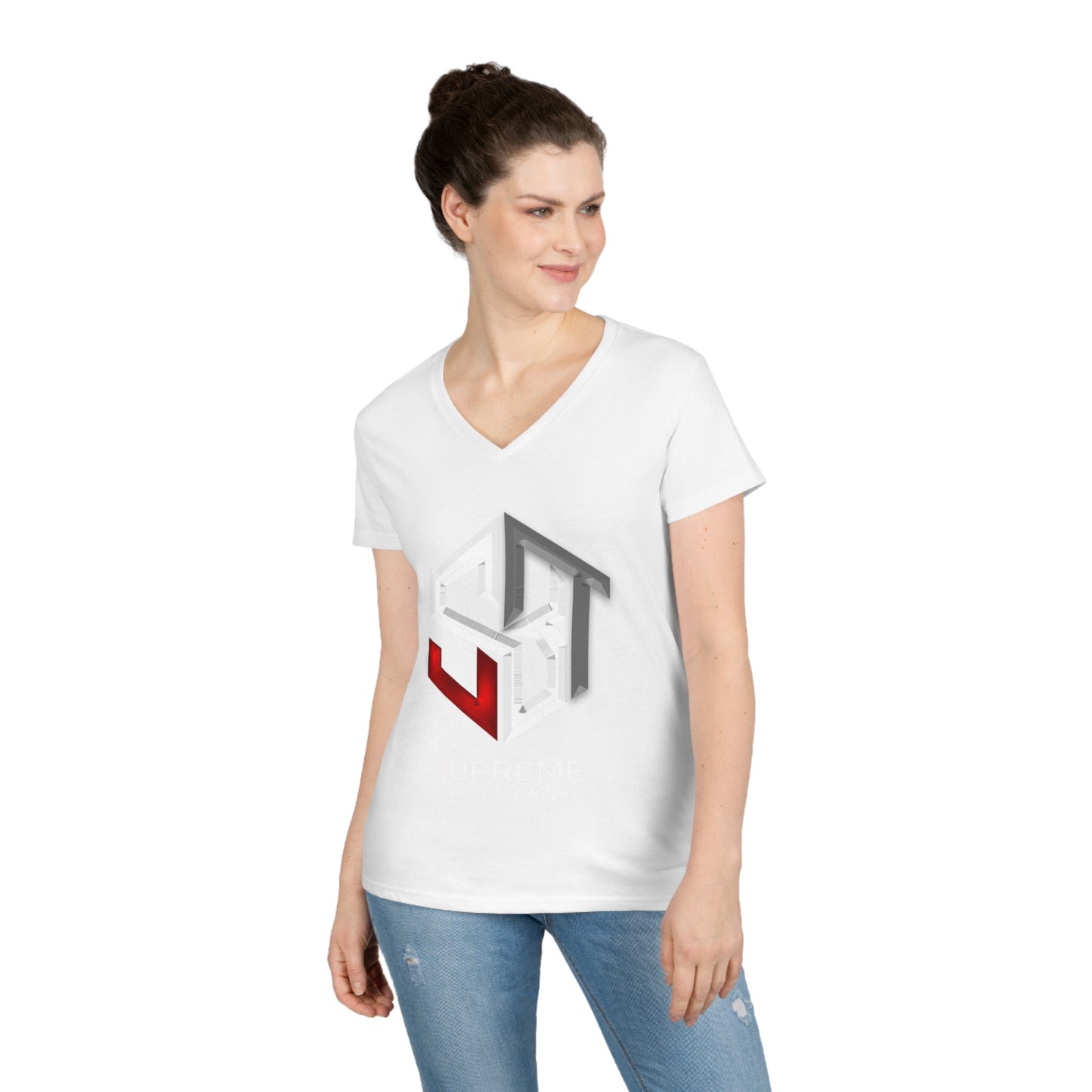 Ladies' V-Neck T-Shirt
