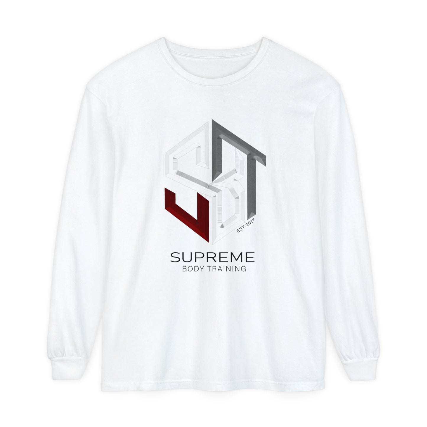 Unisex Garment-dyed Long Sleeve T-Shirt